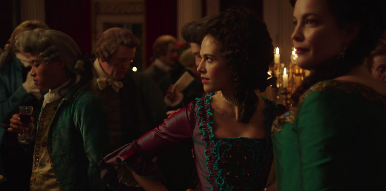 with Jessica Brown Findlay