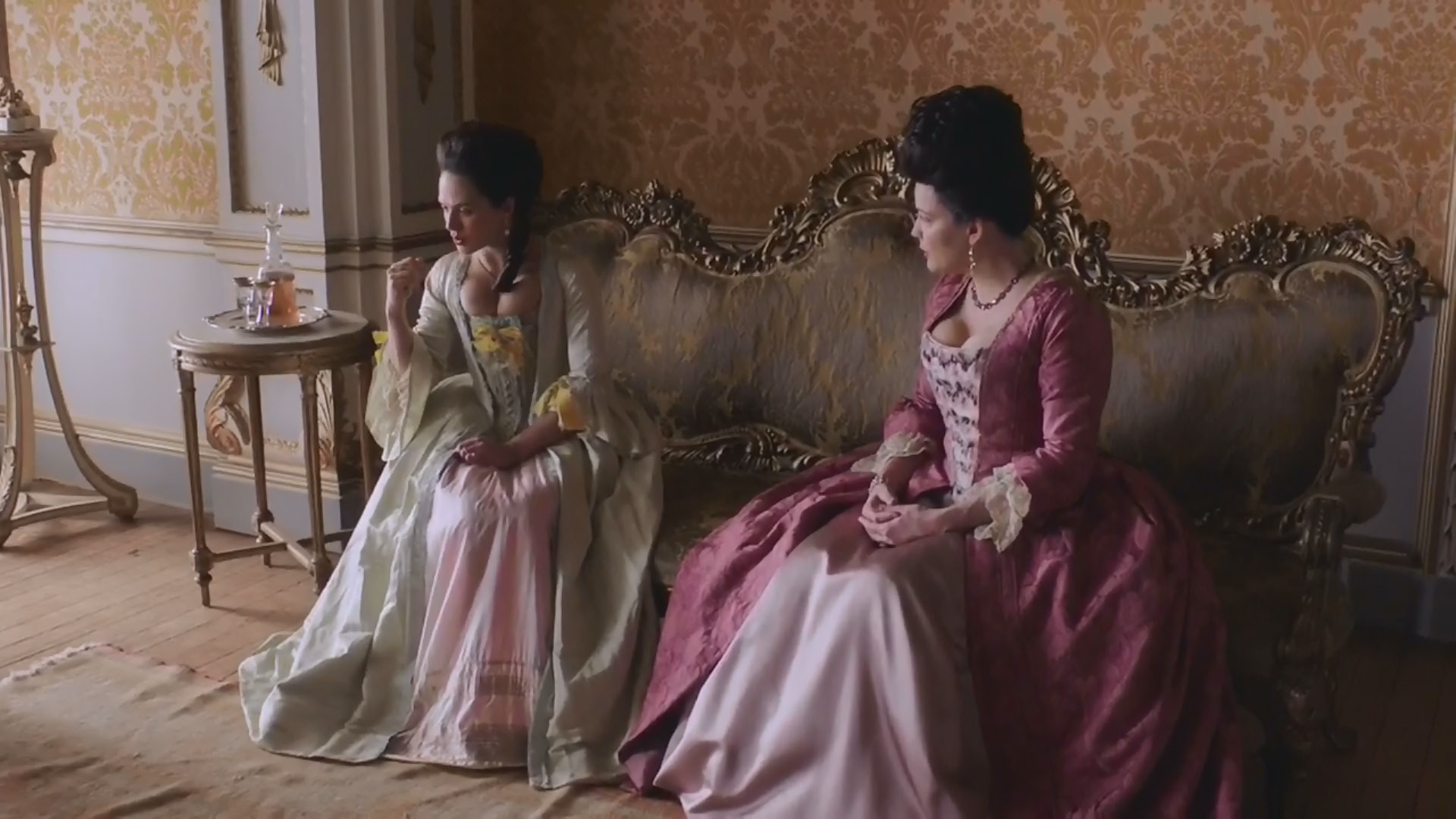 with Jessica Brown Findlay