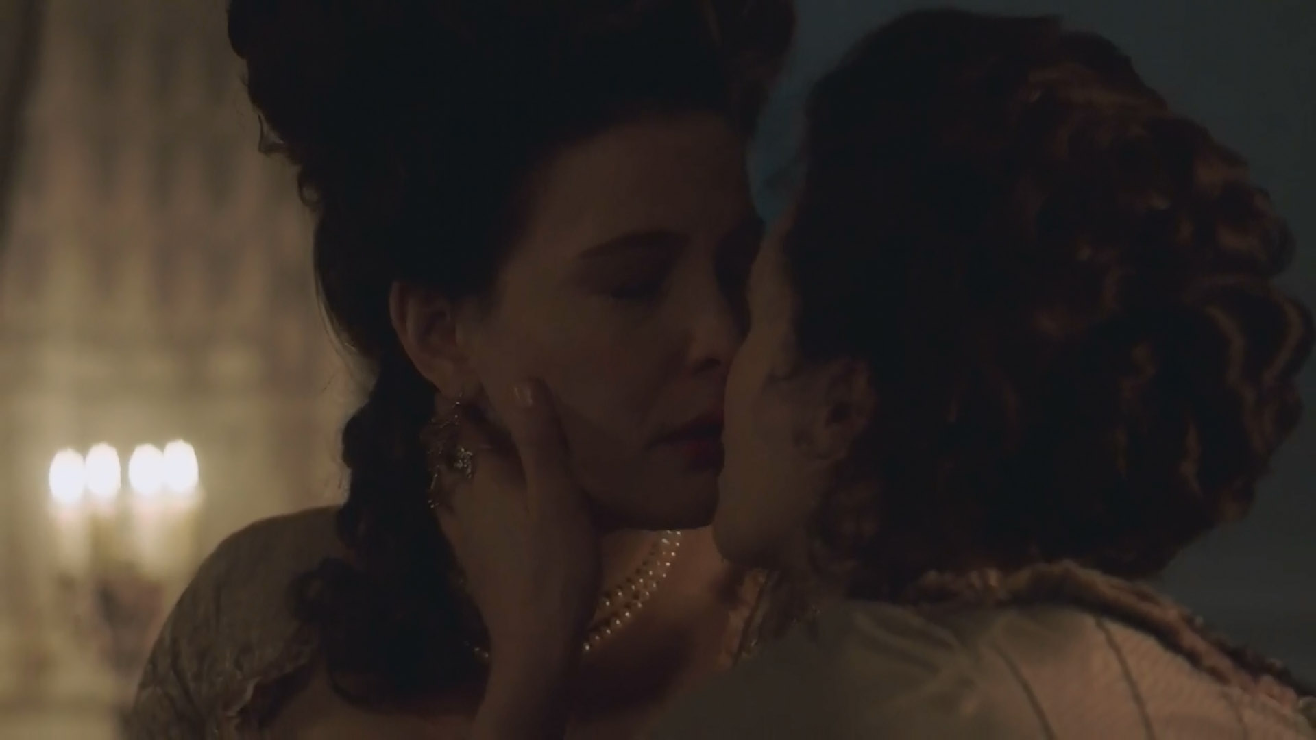 with Jessica Brown Findlay
