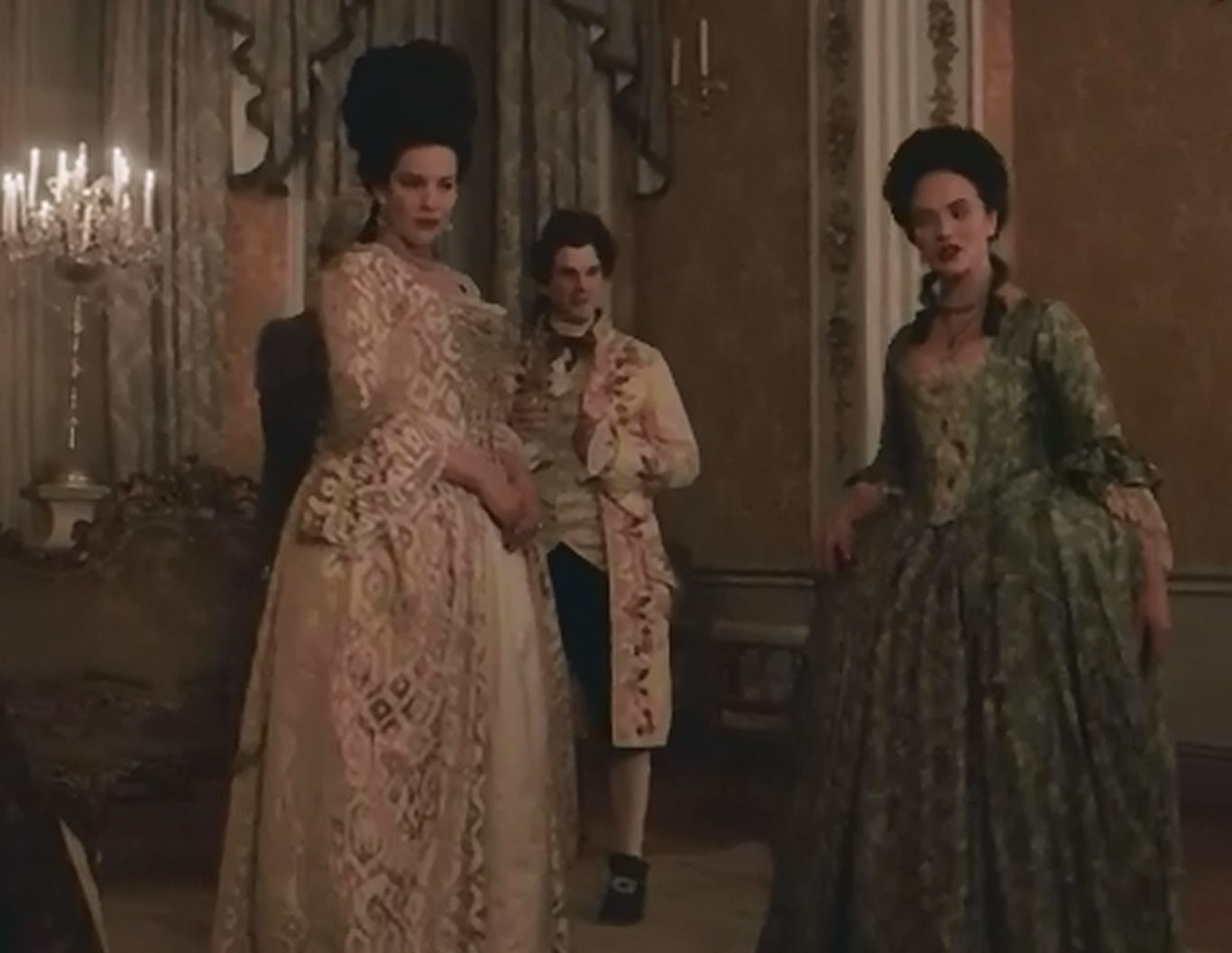 with Jessica Brown Findlay