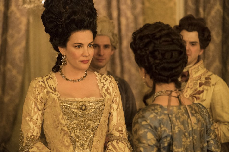 with Jessica Brown Findlay
