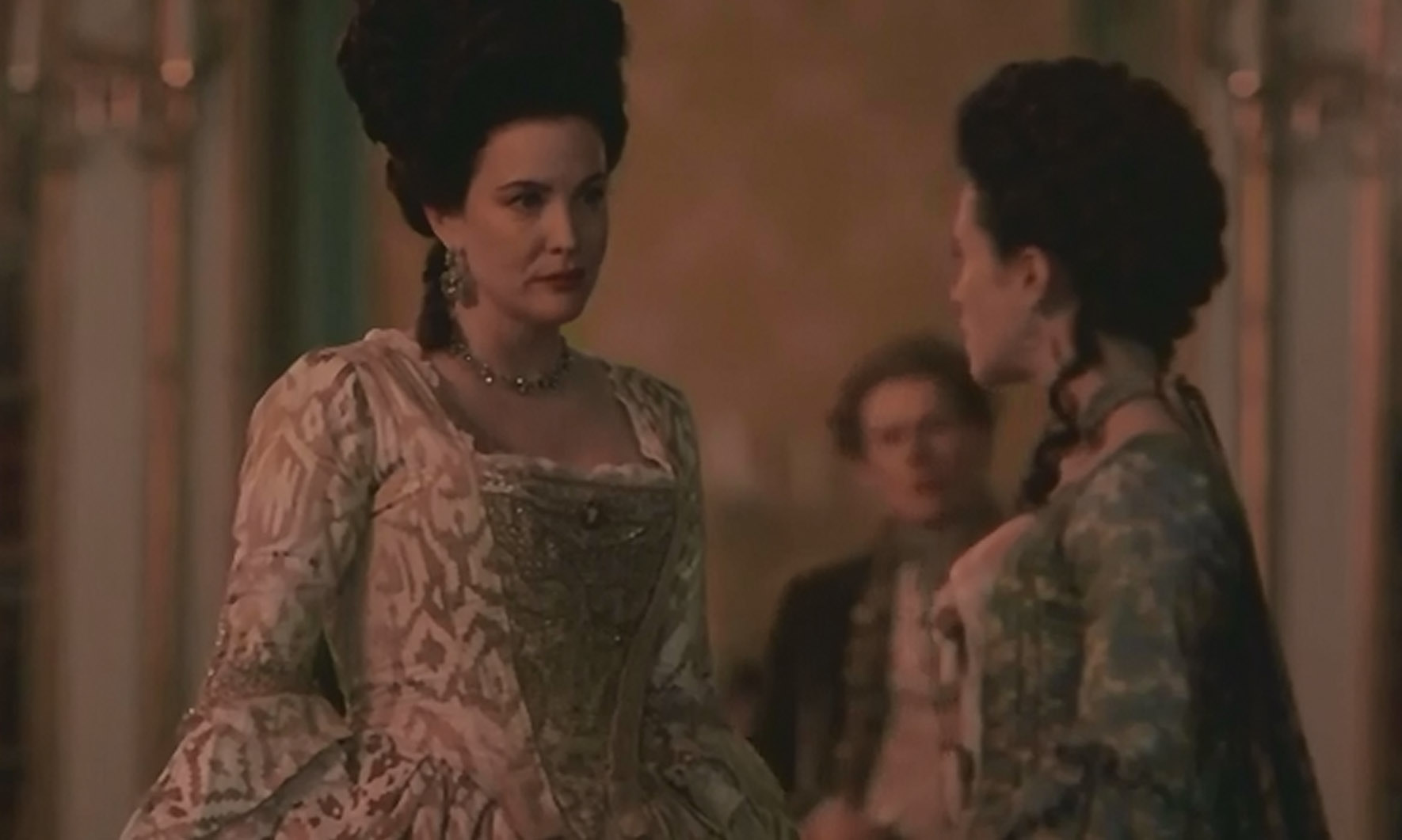 with Jessica Brown Findlay