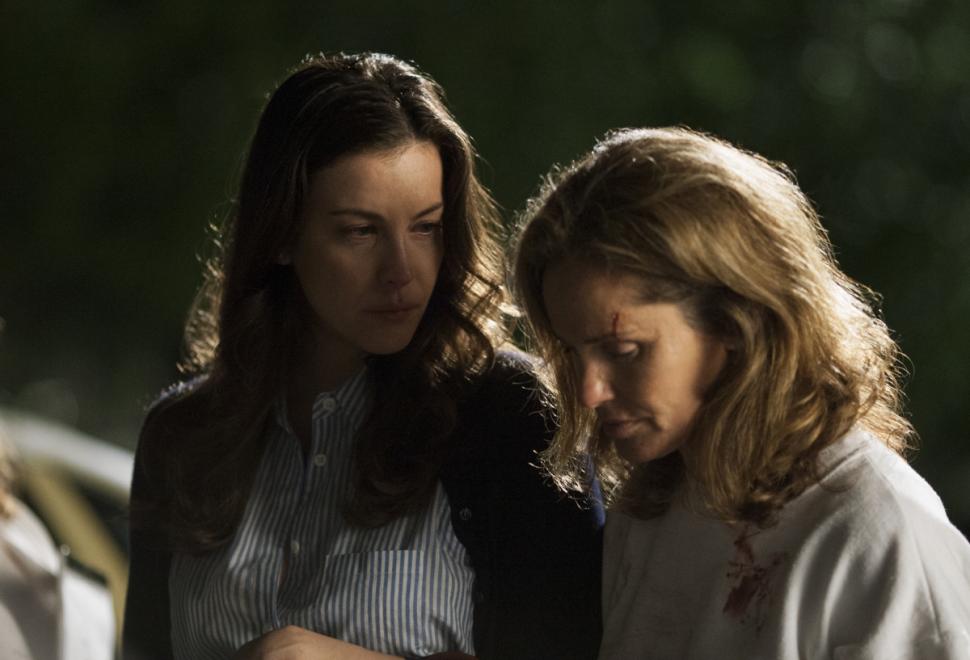 with Amy Brenneman