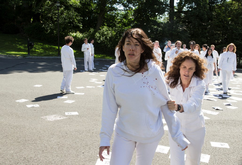 with Amy Brenneman