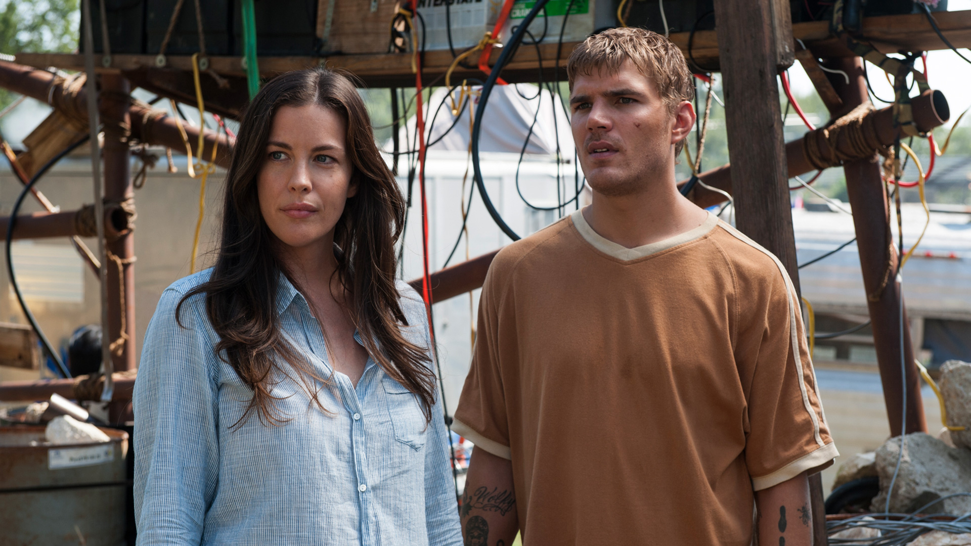 with Chris Zylka