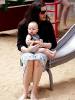 Liv and Milo in the playground