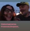 with Jake Chapman, from Liv's Instagram
