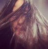 "Thank you @marierobinsonsalon for the most shiny bouncy hair !!!!! And jimmy b for my new cut @jamesbrownhair feels sooooooooo good"