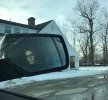 "Objects in mirror are closer than they appear"
