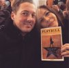 "Me and my Valentine.....watching "Hamilton" - from David Gardner Instagram