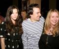 with Jimmy Fallon and mom Bebe Buell