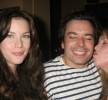 with Jimmy Fallon and mom Bebe Buell