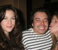 with Jimmy Fallon and mom Bebe Buell