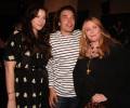with Jimmy Fallon and mom Bebe Buell