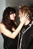 with husband Royston Langdon - at Launch party of Burberry Brit fragrance, New York, September 18th 2003