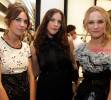 with Alexa Chung and Diane Kruger