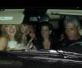 with Kate Hudson and Agyness Deyn
