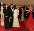 with Mariacarla Boscono, Marina Abramovic, Riccardo Tisci and Gisele Bundchen