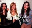with sister Mia Tyler and Mia's mom - Cyrinda Foxe-Tyler