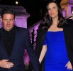with fiance David Gardner
