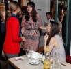 with Lauren Bush and Topaz Page-Green