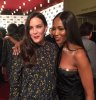 with Naomi Campbell
