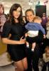 with Jennifer Meyer and her son Otis