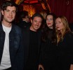 with Jack Whitehall, David Gardner and Lucie de la Falaise