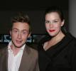 with husband - Royston Langdon