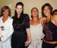 with Sara Baras and her mother