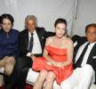 with Alan Cumming, Giancarlo Giamette and Valentino Garavani