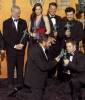 with LOTR cast and crew - at Screen Actors Guild Awards, LA, February 22nd 2004