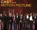 with LOTR cast and crew