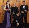 with Billy Boyd, Andy Serkis and John Noble