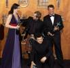 with Billy Boyd, Andy Serkis and John Noble