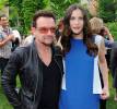 with Bono