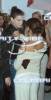 with Summer Phoenix - at Stella Mccartney's store opening, New York, September 20th 2002