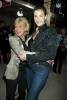 with Marianne Faithfull - at Stella Mccartney's store opening, New York, September 20th 2002