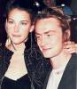 with fiance Royston Langdon, at Stella Mccartney's store opening, September 20th, 2002