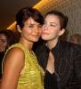 with Helena Christensen - at Stella Mccartney's store opening, New York, September 20th 2002
