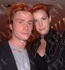 with fiance Royston Langdon