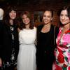 with Eva Mendes, Jessica Alba and Ilaria Urbinati