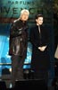 with Barry Bostwick - at UNICEF snowflake lighting ceremony, New York, November 20th 2003