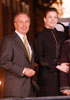 with NYC Mayor Michael Bloomberg - at UNICEF snowflake lighting ceremony, New York, November 20th 2003