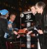 with NYC Mayor Michael Bloomberg, UNICEF Executive Director Carol Bellamy and contest winners