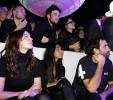 with Riccardo Tisci and Kristen McMenamy