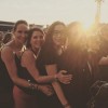 with Rosemary Ferguson, Sadie Frost and fiance David Gardner, from James Brown Instagram