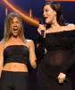 with Jennifer Aniston, at mtvICON, April 2002