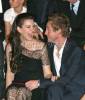 with husband Royston Langdon and Mia Maestro