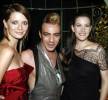 with Mischa Barton and John Galliano